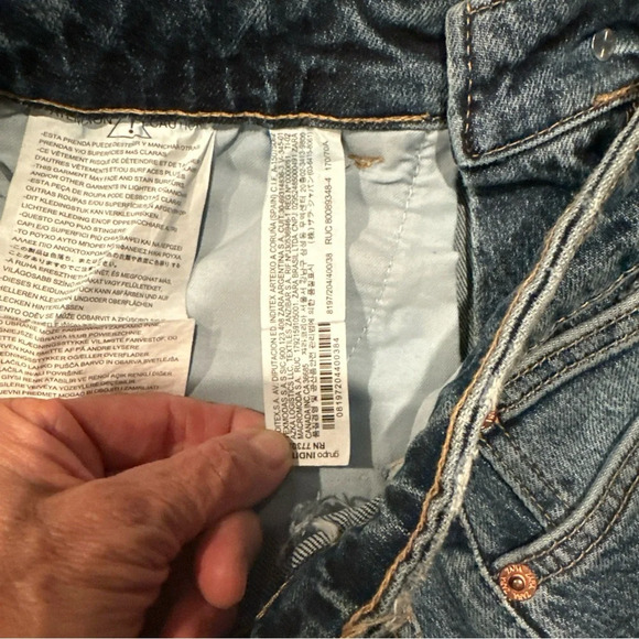 ZARA SHORT WOMENS NEW SIZE
6 BLUE - Picture 8 of 9